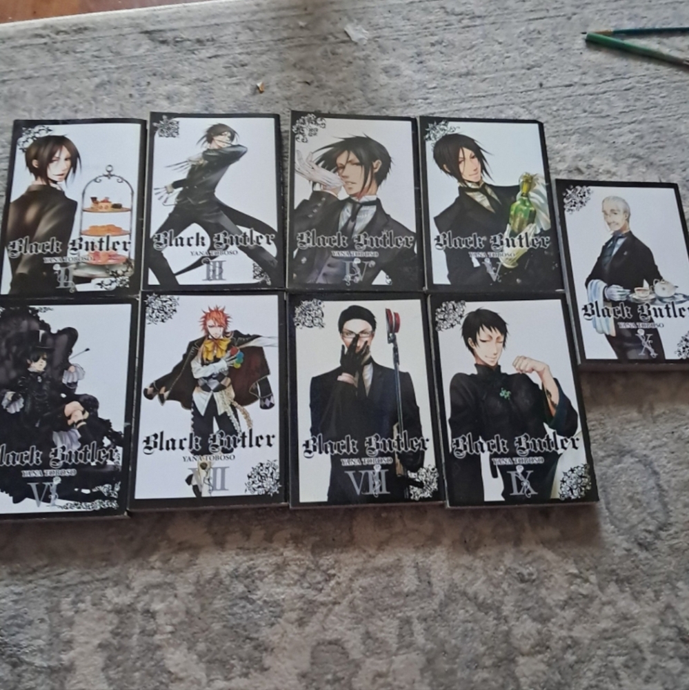 Black butler Mangas 2-10